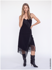 Gry birdie top, black