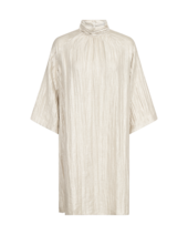 Kerstine highneck dress, mourning dove