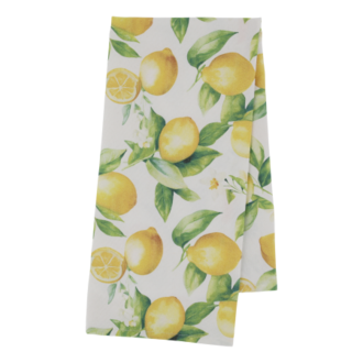 Aix Tea Towel with Lemons 70x50