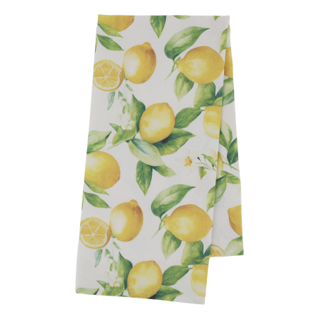 Aix Tea Towel with Lemons 70x50