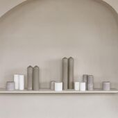 Pillar candle eco 10x10, off-white