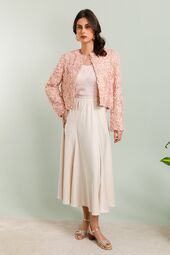 Floral jacket, rose
