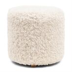 Bovery footstool, white lion
