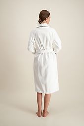 Portofino robe, white
