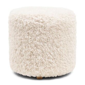 Bovery footstool, white lion