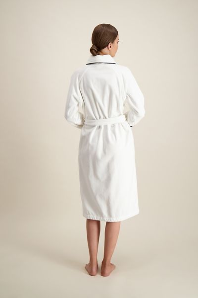 Portofino robe, white