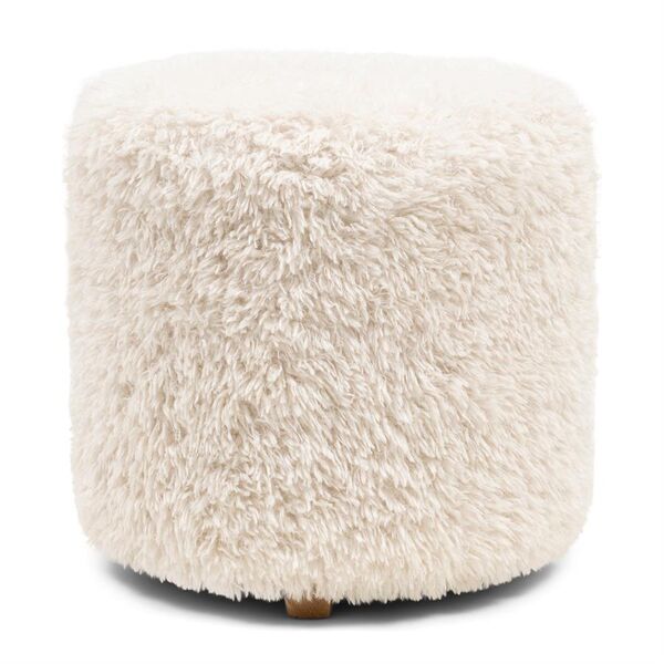 Bovery footstool, white lion