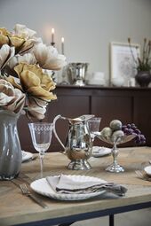 Sigrid pitcher 25,5cm, silver brass