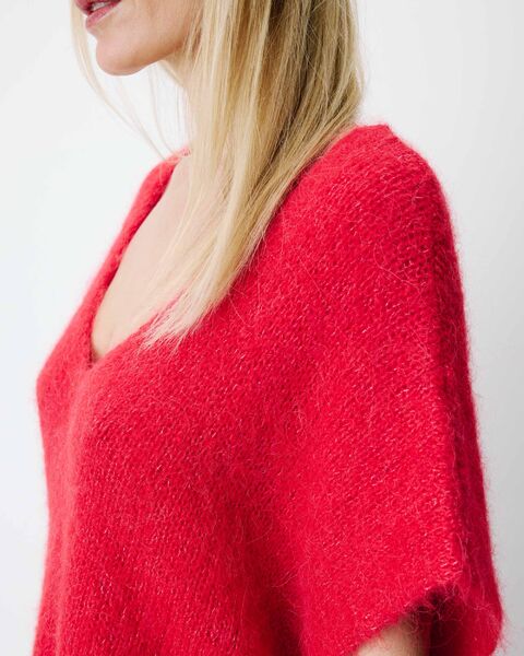 Atticus knit, rouge