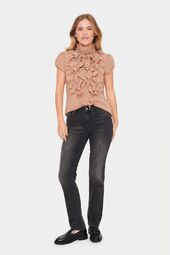 Lilja shirt, praline dot