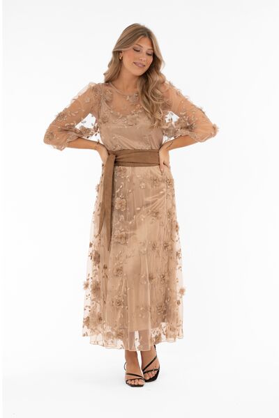 Florence skirt, Antique gold