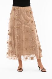 Florence skirt, Antique gold