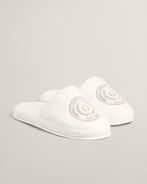 Crest slippers, white