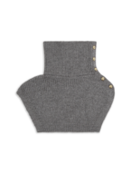 Wendy collar scarf, grey melange