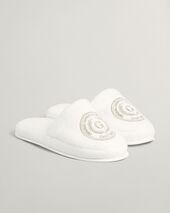 Crest slippers, white