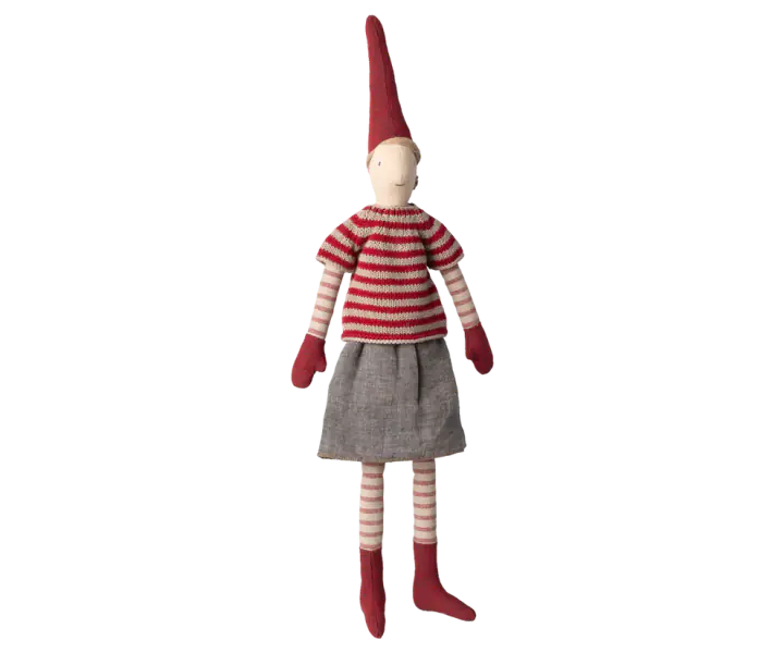 Pixy 3 girl, skirt & knitted sweater