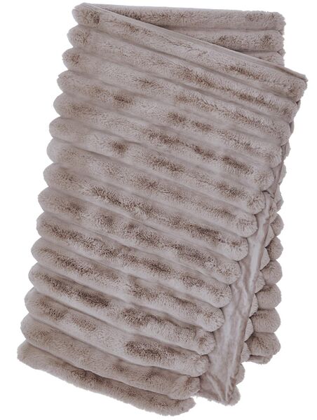 Liny blanket 140x220, taupe