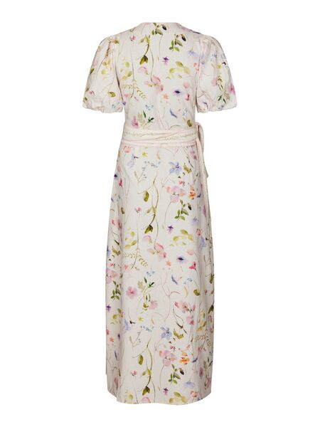 Clarine flower dress, off white