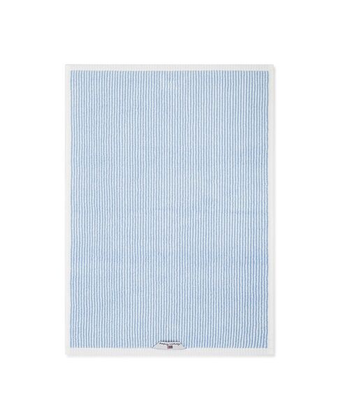 Original towel 50x70, white/blue stripe