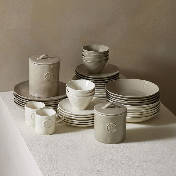 Portofino dinner plate, flax