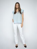 Carla Naomi Deluxe Jeans, Bright White