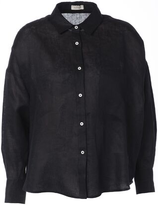 Leona blouse, black