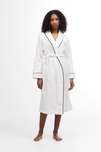 Portofino robe, white