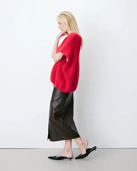 Atticus knit, rouge