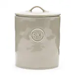 Portofino storage jar M, flax