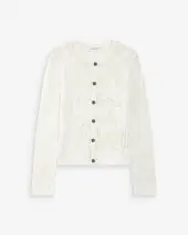 Velasquez cardigan, ecru