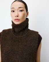 Ansel collar, chocolat