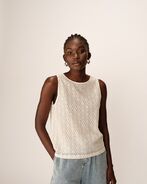 Passionnee top, ecru