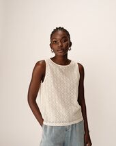 Passionnee top, ecru