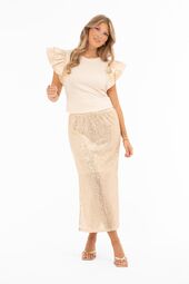 Lois top, butter cream