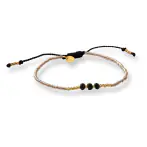 Decent black onyx bracelet