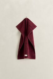 Premium towel 50x70, darkened wine
