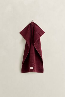 Premium towel 50x70, darkened wine