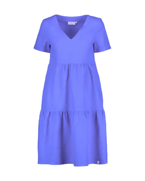 Layered dress, marina blue