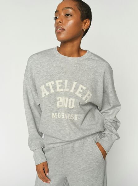 Nima sweatshirt, grey melange