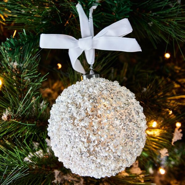 Bright sparkle ornament dia 10