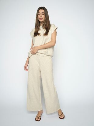 Namara Short Sweatpants, Sesame