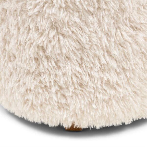 Bovery footstool, white lion