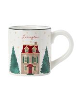 House stoneware mug, multi