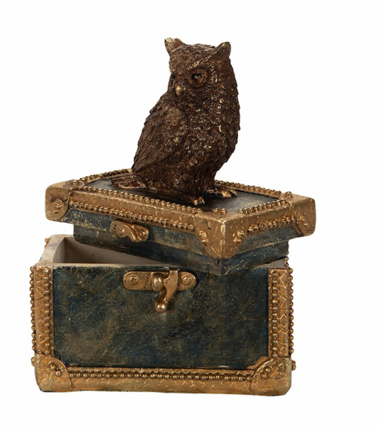 Jewelry box with owl