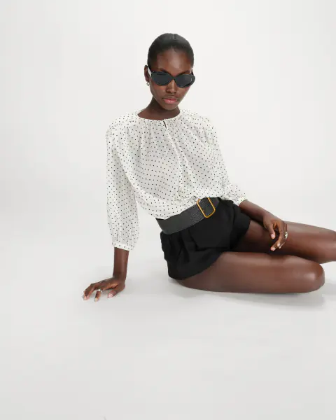 Valianna blouse, ivoire