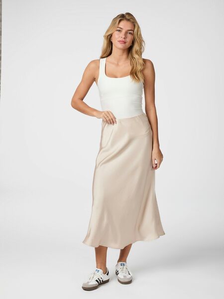 Bovary skirt, champagne