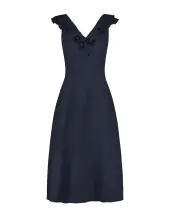 Kaya dress, oxford navy