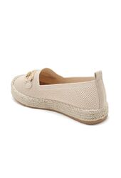 Espadrillo with buckle, beige