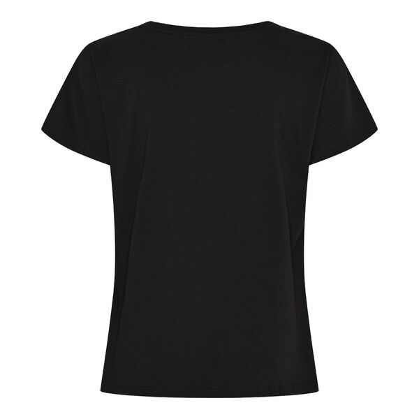 Herdis tee, black/beige