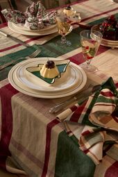 Tree stoneware small dish, green/white